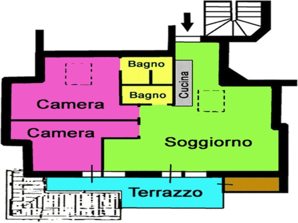 Ferienwohnung Mansarda Dolomiti Oberrasen Exterior foto
