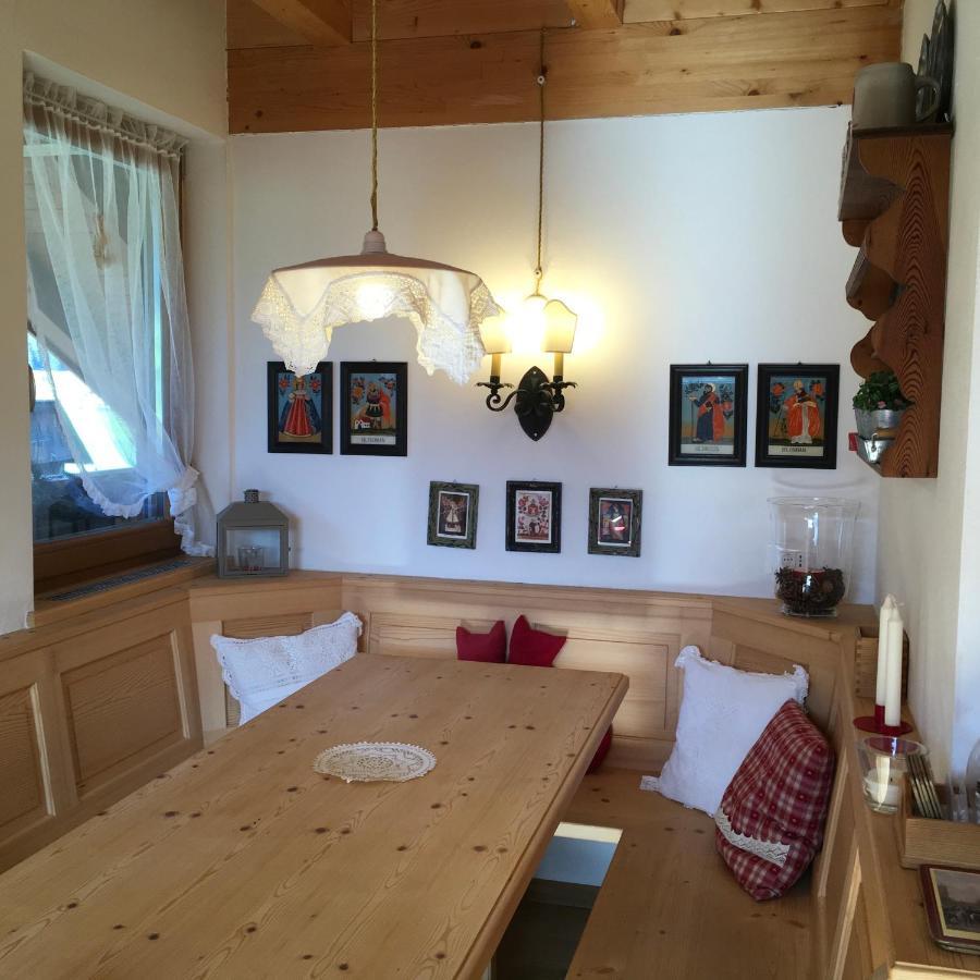 Ferienwohnung Mansarda Dolomiti Oberrasen Exterior foto