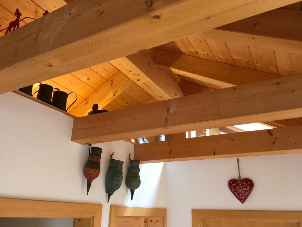 Ferienwohnung Mansarda Dolomiti Oberrasen Exterior foto